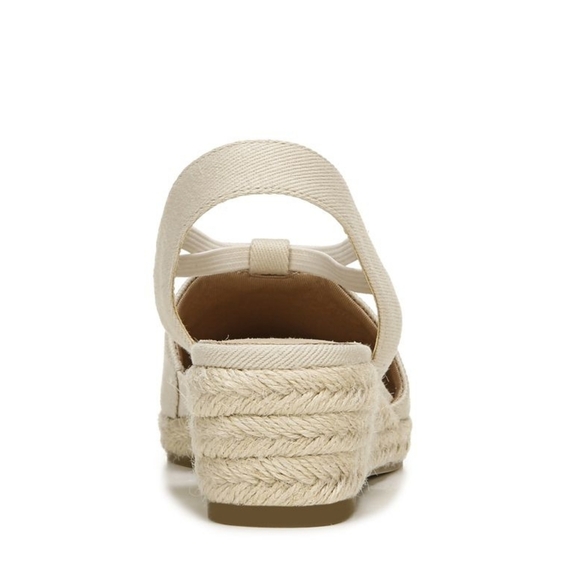 LifeStride Women's NIB Almond Milk Katrina 2 Espadrille Wedge Sandals Size 7.5M - Picture 13 of 16
